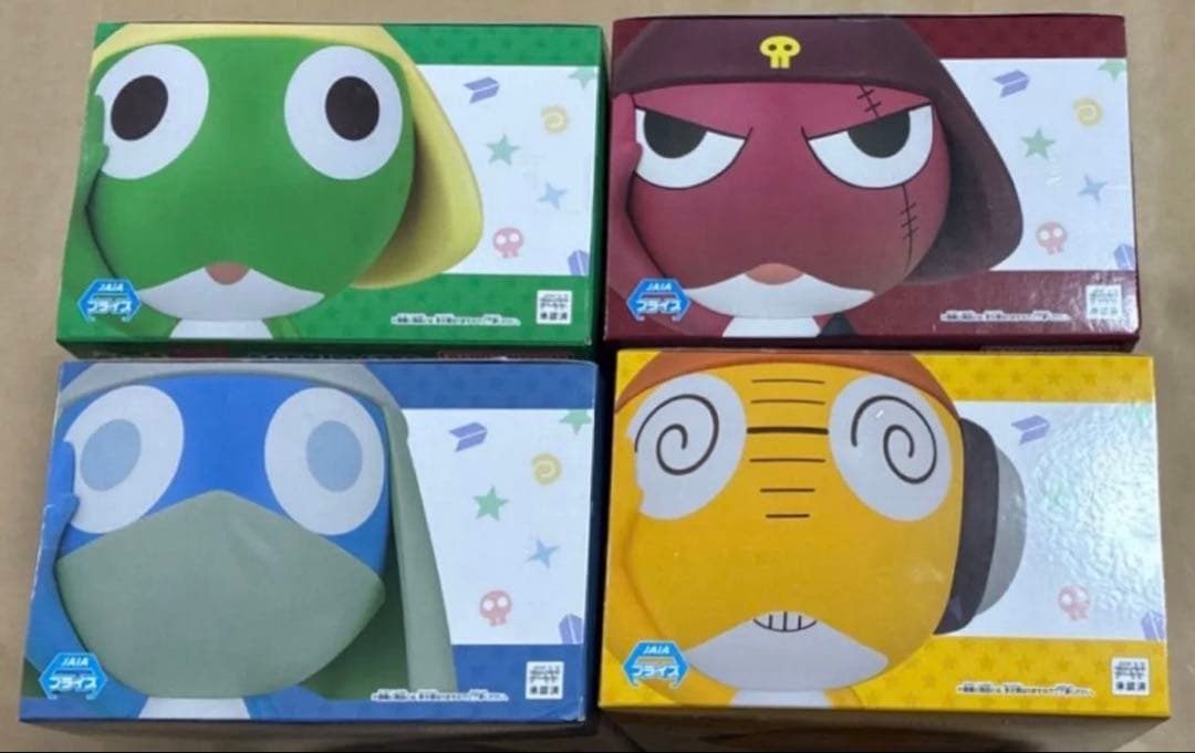 ケロロ軍曹 おおきなSOFVIMATES 4種セット