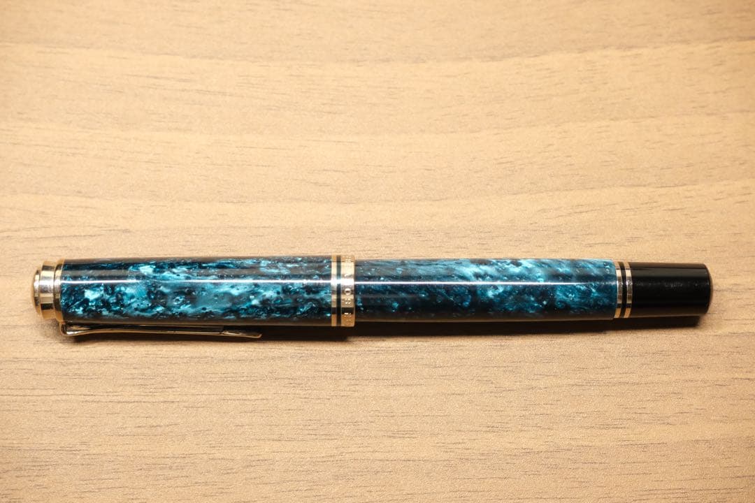 【希少】ペリカン スーベレーン805 オーシャンスワール R805