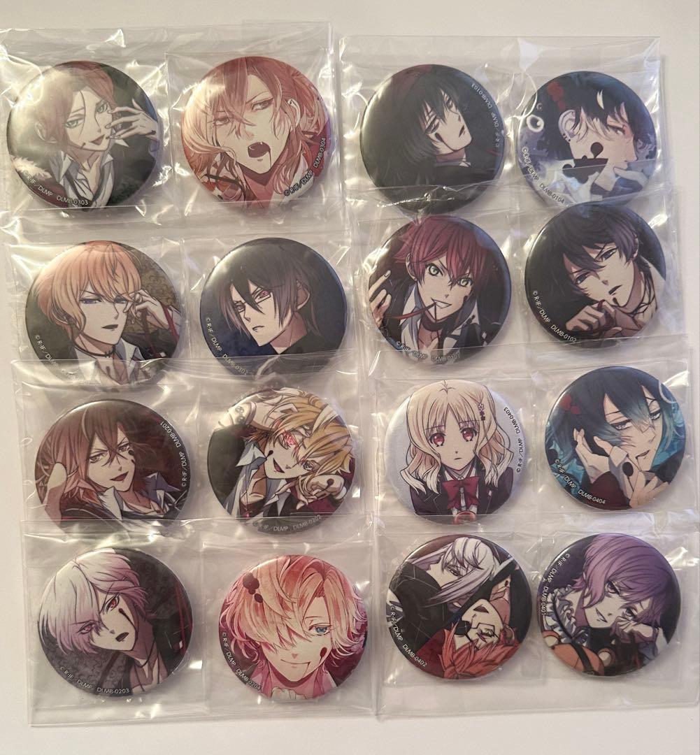 DIABOLIKLOVERS ディアラバ アニメ DVD 特典 缶バッジ