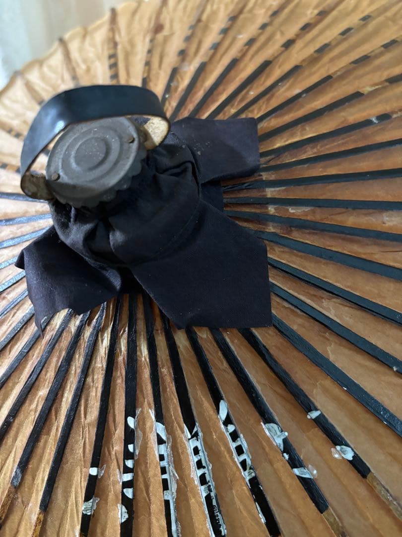 和傘 竹と和紙 手書きデザイン