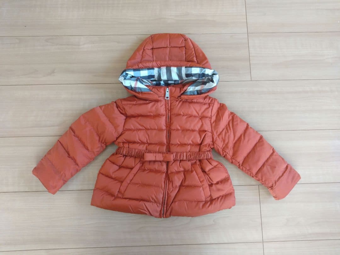 本日限定値下げ【新品】バーバリー　チルドレン　ダウン　コート　90cm　アウター
