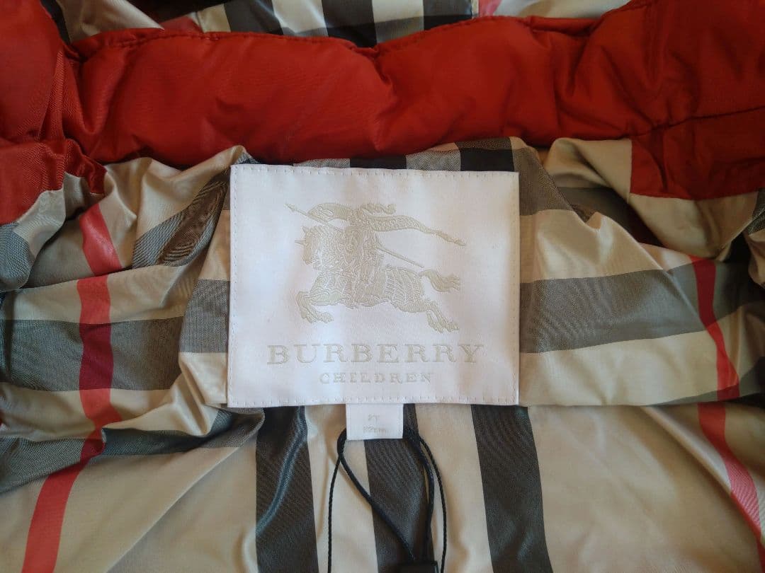 本日限定値下げ【新品】バーバリー　チルドレン　ダウン　コート　90cm　アウター