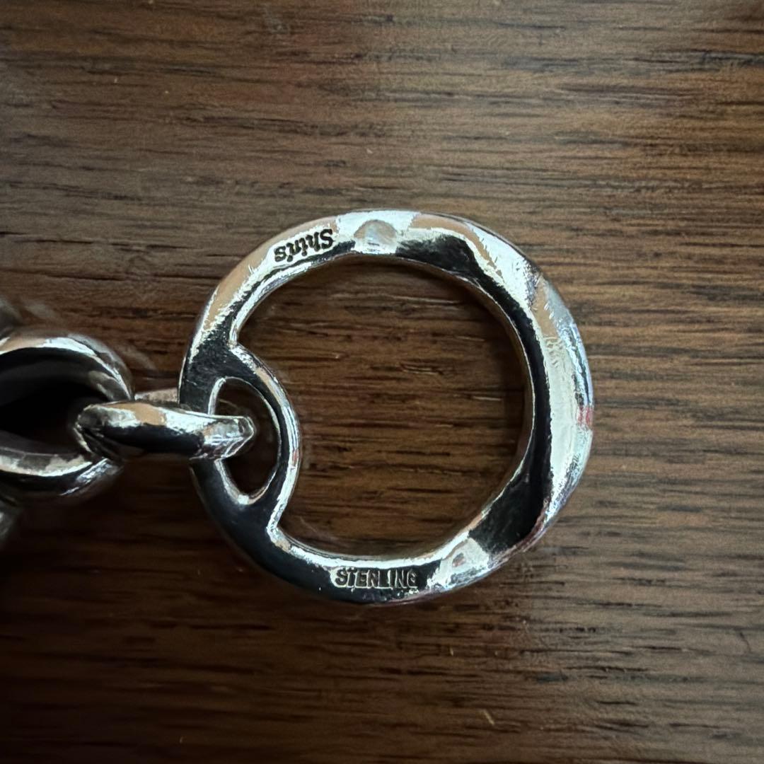 シルバー925 フローラルデザイン ブレスレット