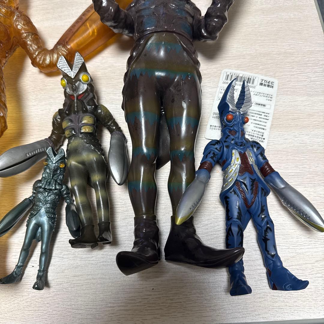 バルタン星人 ソフビフィギュア ビッグ 他 セット