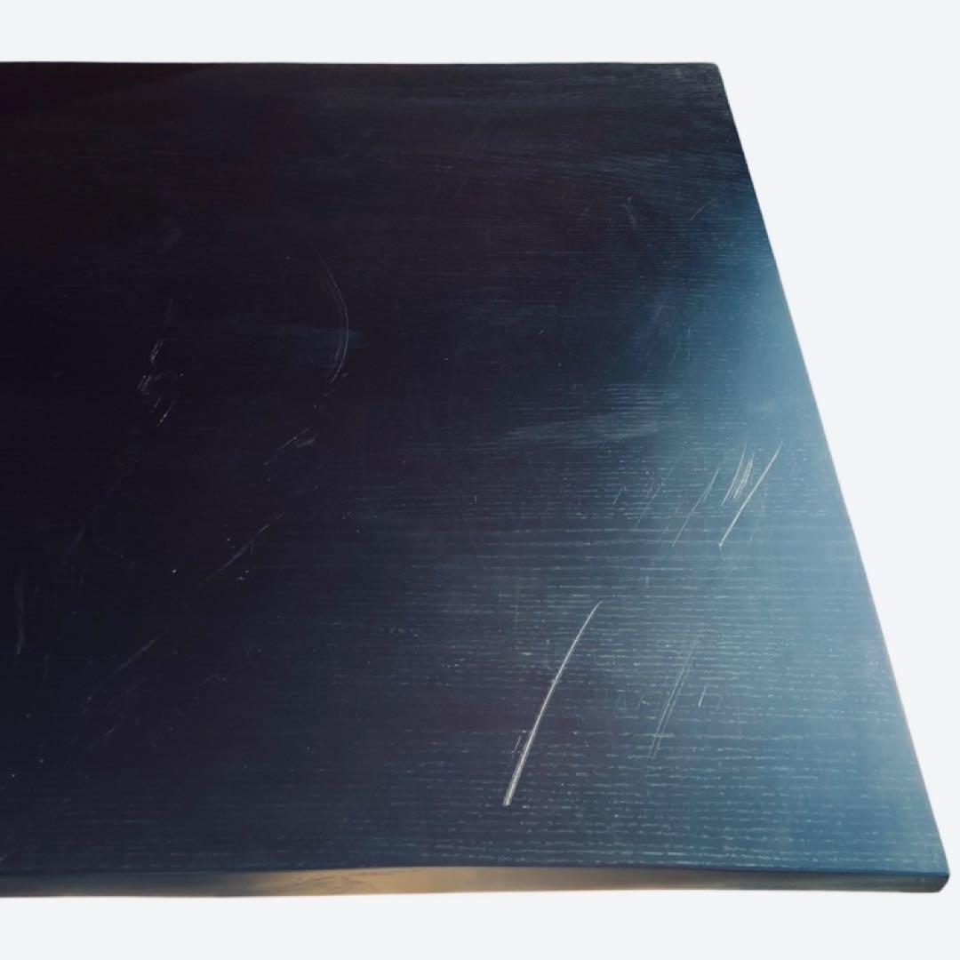 柏木工 ダイニングテーブル JG53XM 帆立脚 耳付面 オーク材 直接引取可