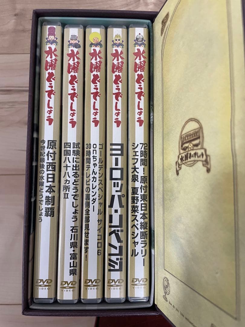 水曜どうでしょう DVDコンプリートBOX vol.1～6