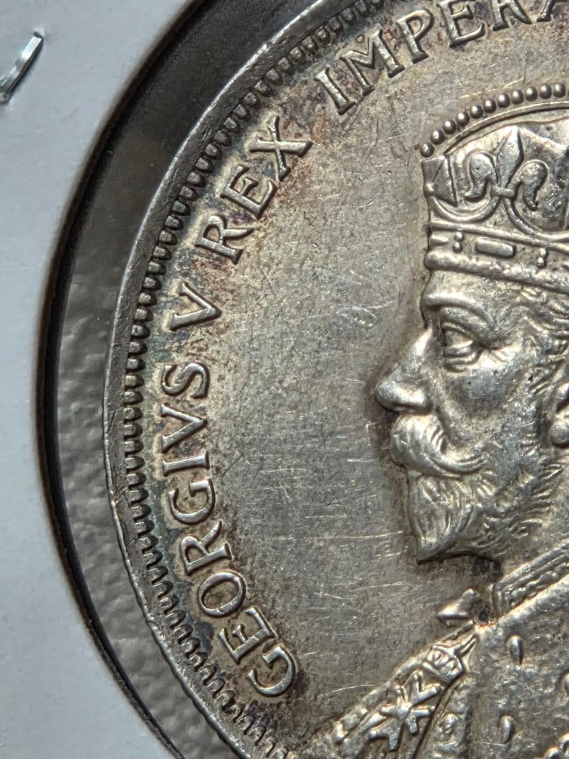 カナダ連邦　ジョージ5世　1 ドル銀貨　1935