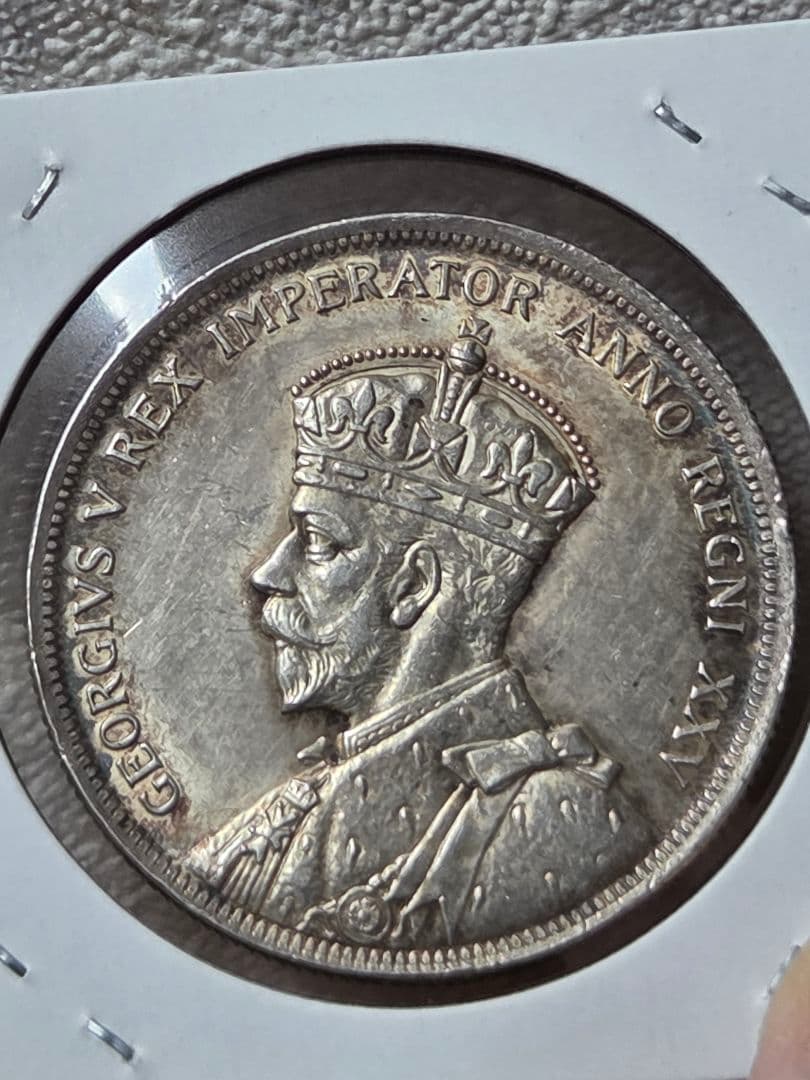 カナダ連邦　ジョージ5世　1 ドル銀貨　1935