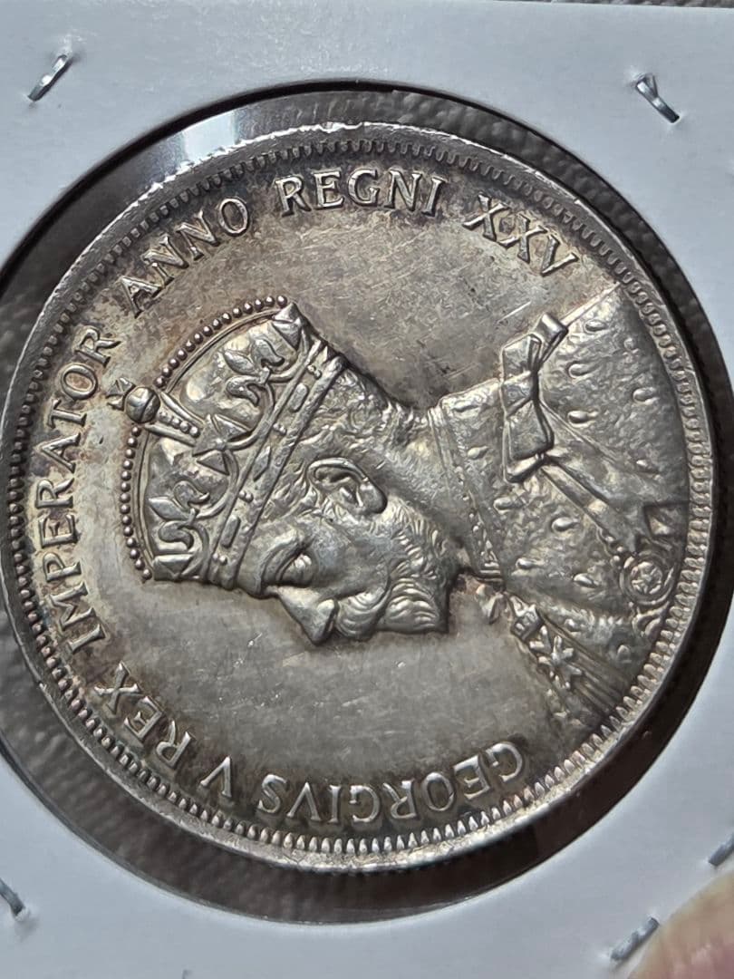 カナダ連邦　ジョージ5世　1 ドル銀貨　1935