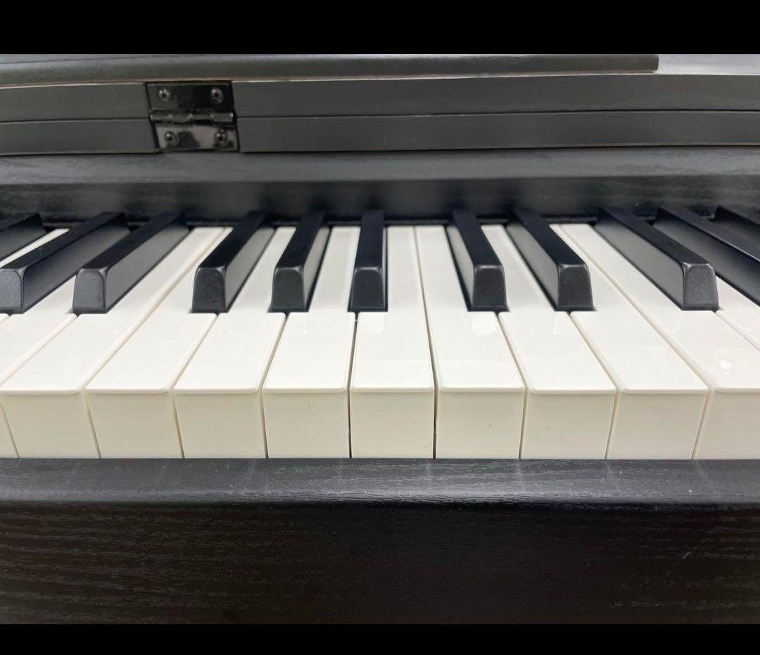 電子ピアノ88鍵盤　ハンマーアクション鍵盤　3本ペダル　ブラック