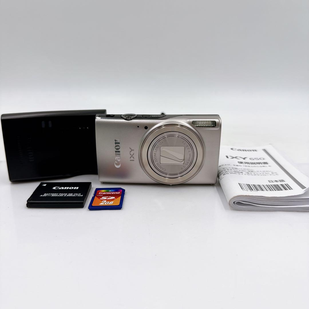 【美品】Canon IXY650 FULL HD Wi-Fi デジカメ