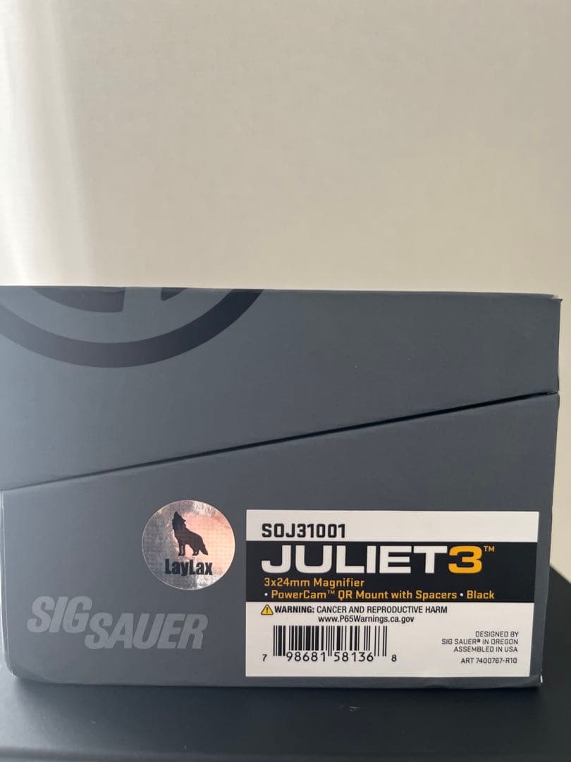 【実物】SIG SAUER JULIET3 3X MAGNIFIER 日本正規品