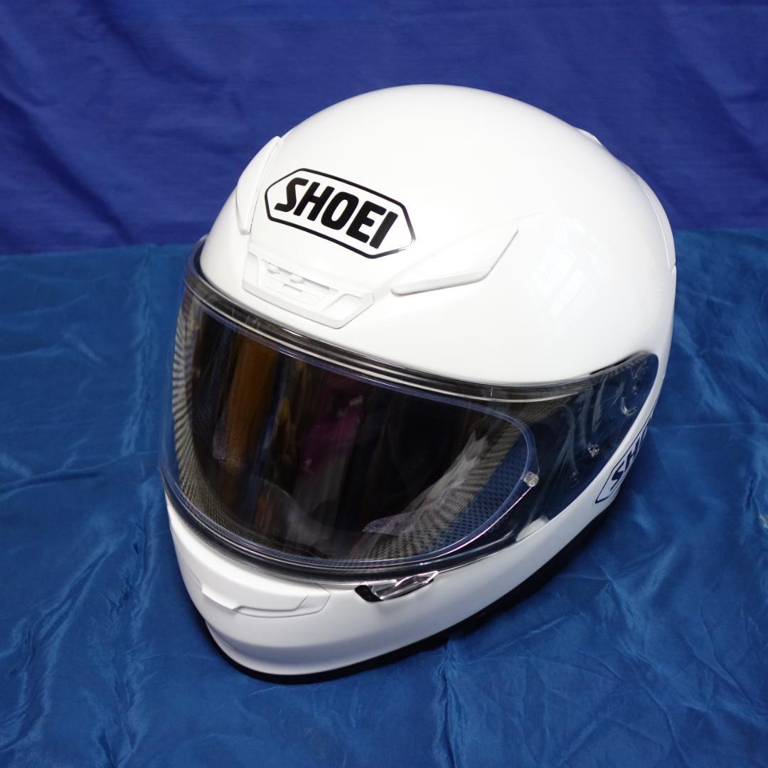 SHOEI Z-7 ホワイト　L　ピンロックシート　予備シールド（未使用）付き