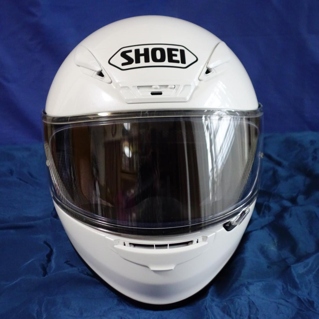SHOEI Z-7 ホワイト　L　ピンロックシート　予備シールド（未使用）付き