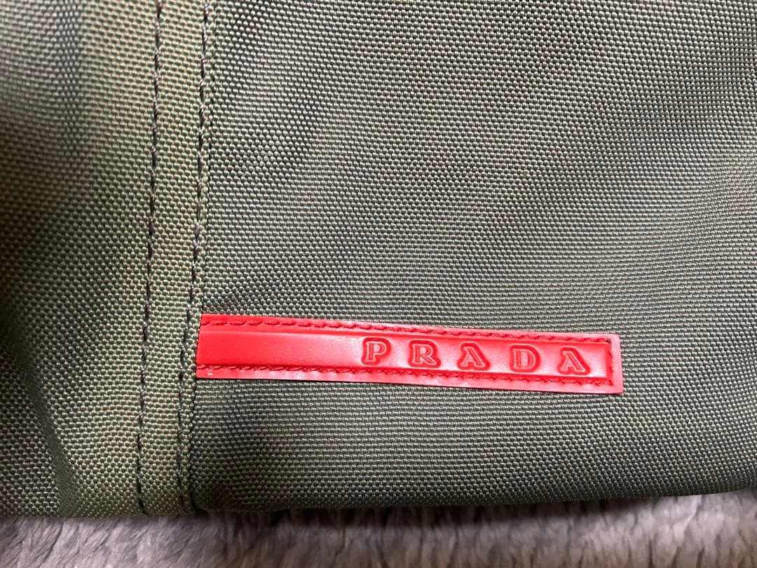 PRADA プラダ プラダスポーツ トートバッグ 2WAYグリーン 4VA512