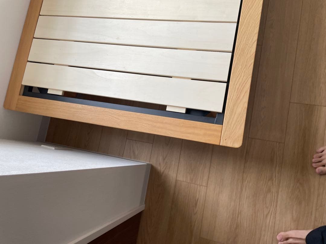 いぶさん　無印良品　シングルベッドフレーム