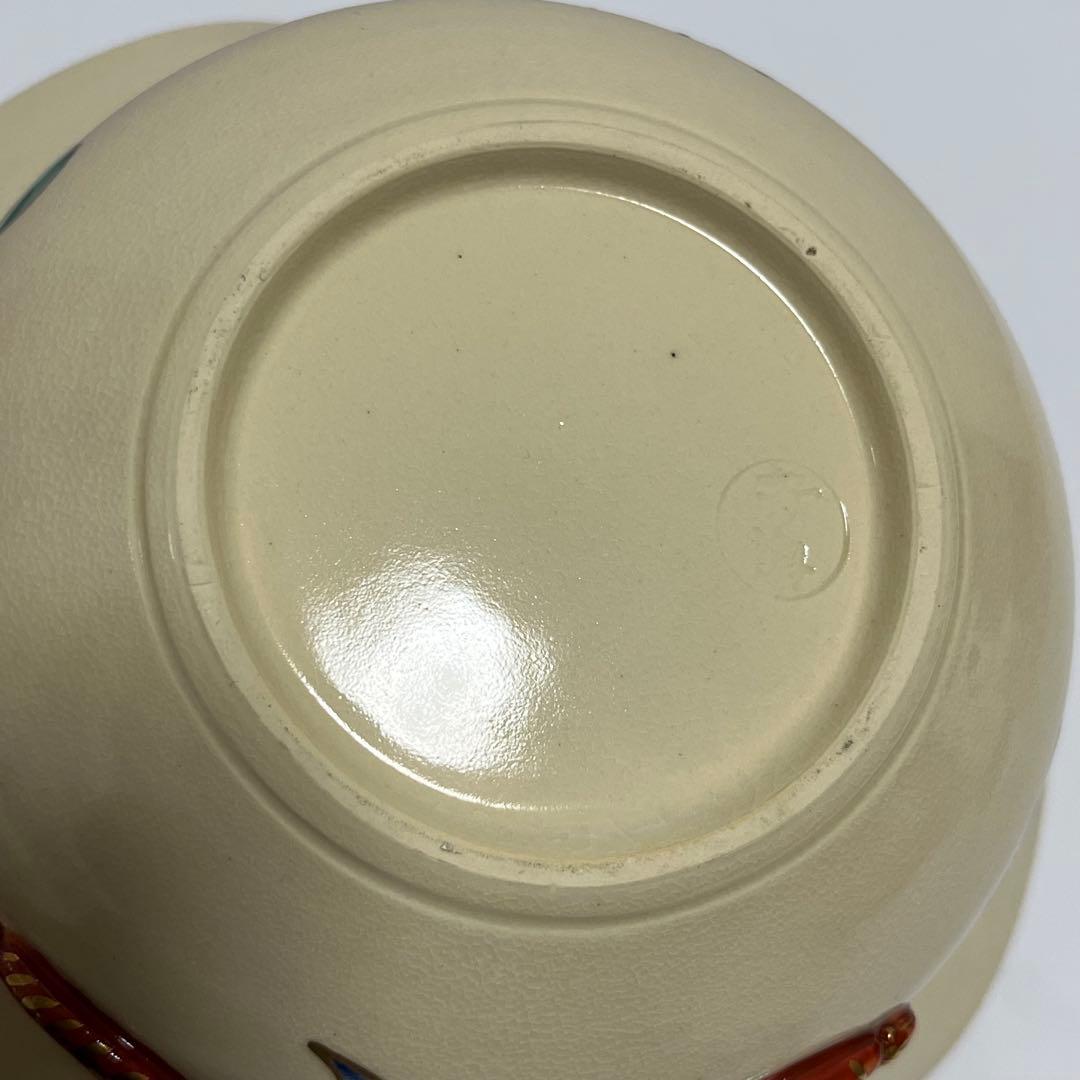 水指 橋本城岳作 色絵宝文 砂金袋水指 共箱 茶道具