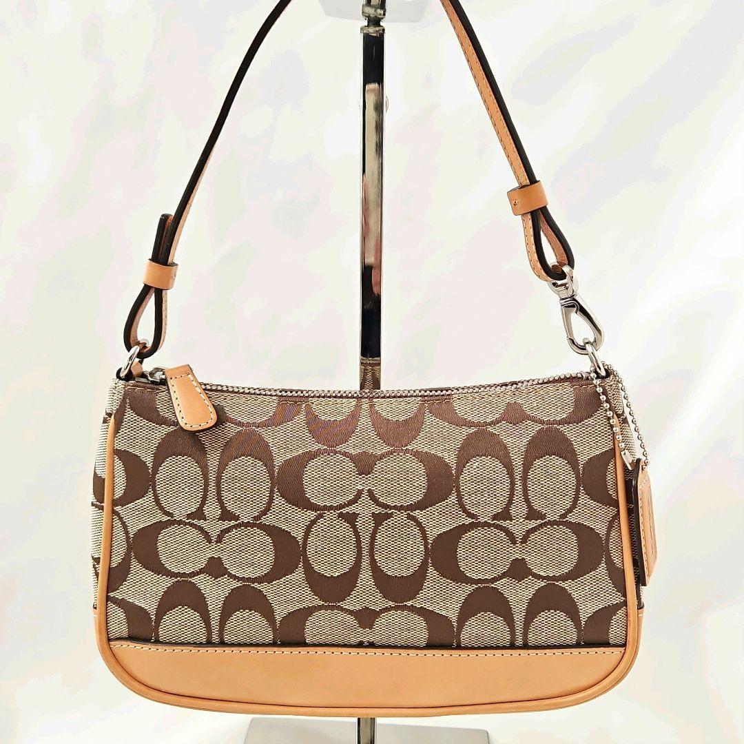バッグ Coach 6094 Signature Accessory pouch y2k