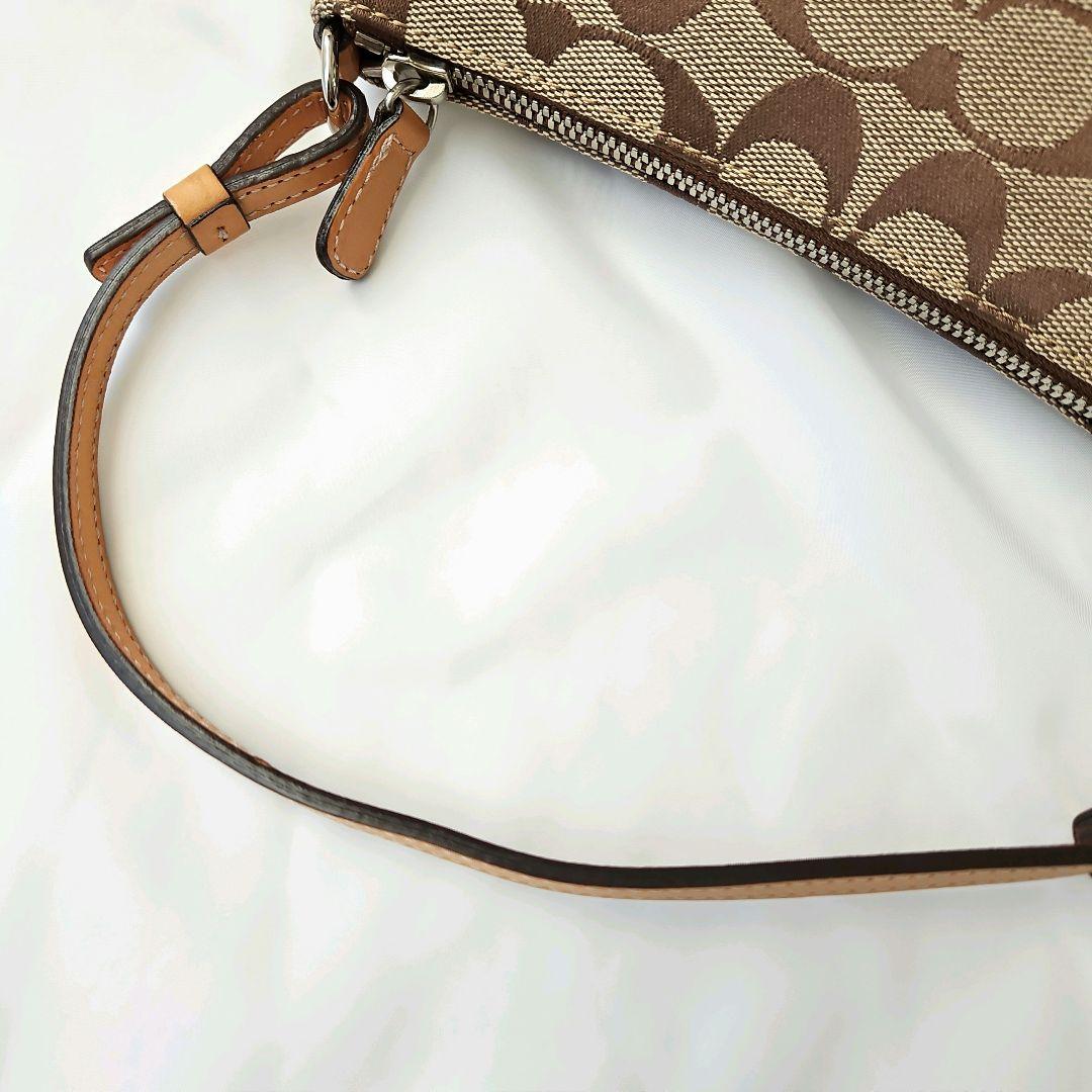 バッグ Coach 6094 Signature Accessory pouch y2k