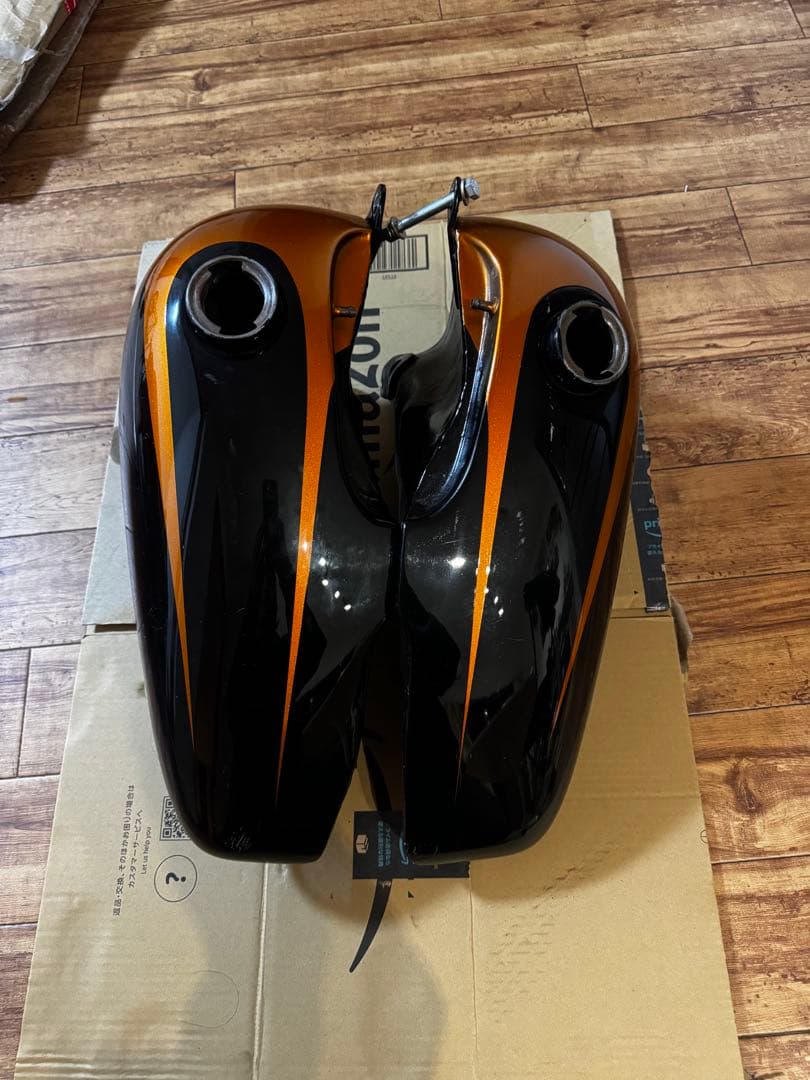 ショベルヘッド　分割タンク　コック付き