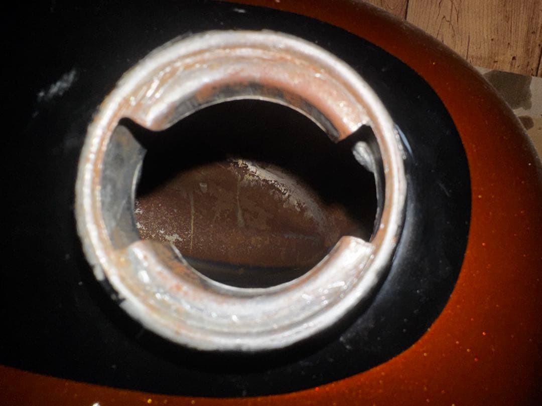 ショベルヘッド　分割タンク　コック付き