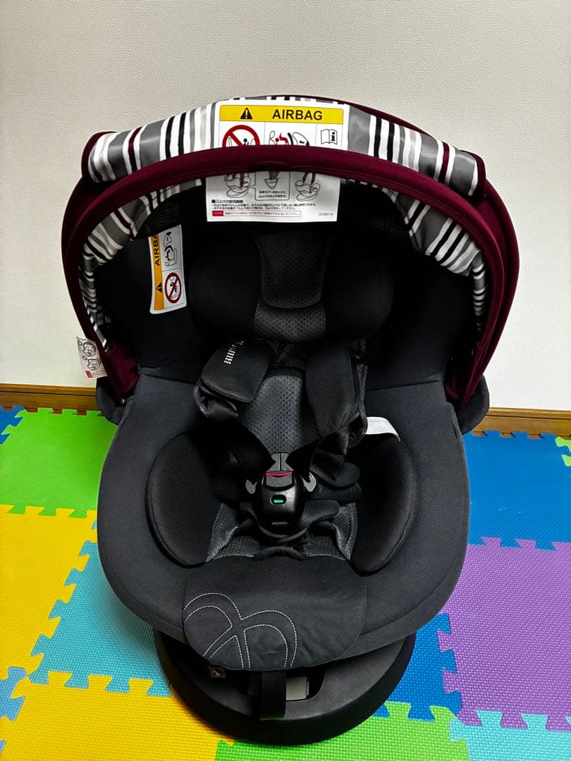 【かおりん】エールベベ　クルット5 oui チャイルドシート　新生児対応