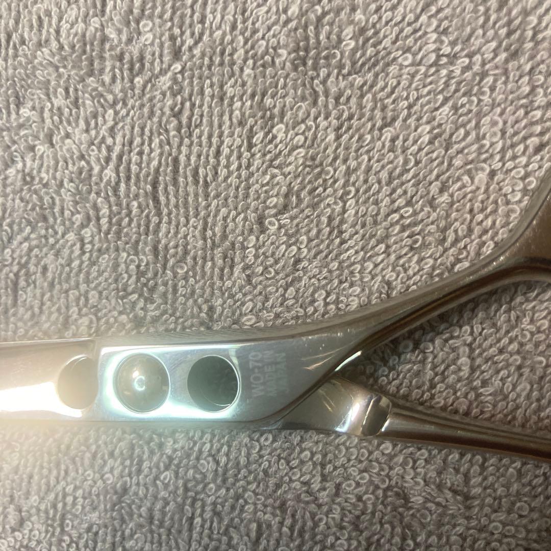 内海仕上げハサミ　WO70 トリミングハサミ　箱付き