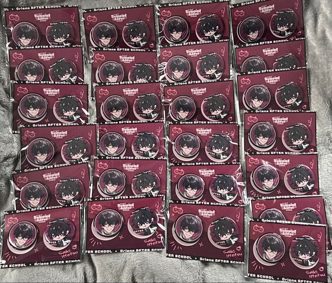 佐伯イッテツ イッテツ 缶バッジ 缶バ