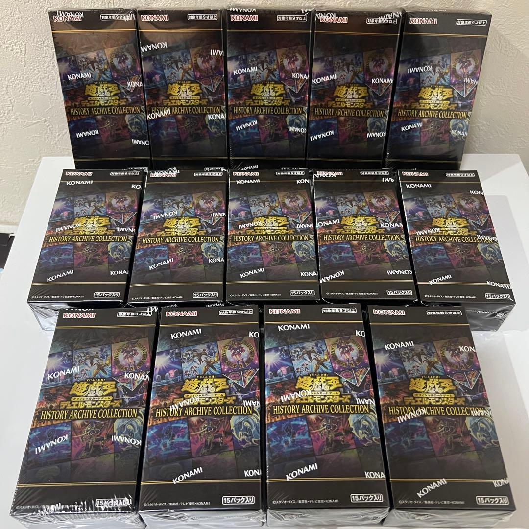 遊戯王 ヒスコレ シュリンク付き 14BOX ヒストリーアーカイブコレクション
