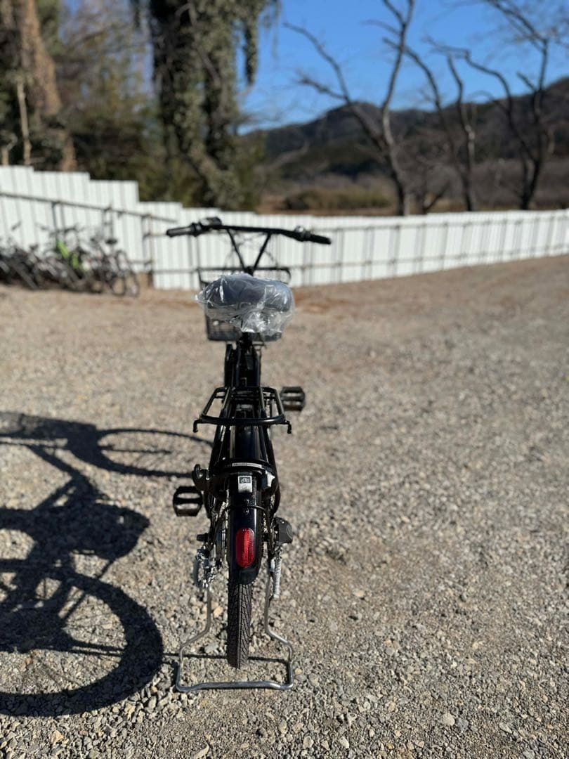 電動アシストパナソニック シティタイプ 20インチブラック／バスケット付き