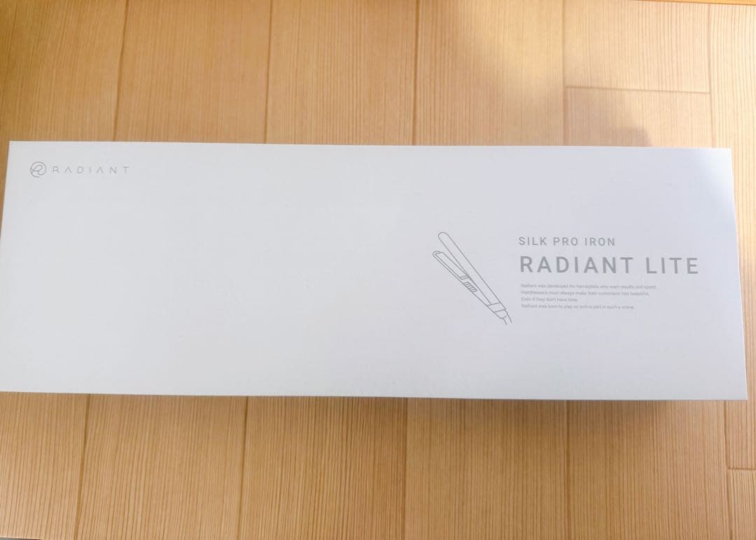 ラディアント ライト ストレートヘアアイロン