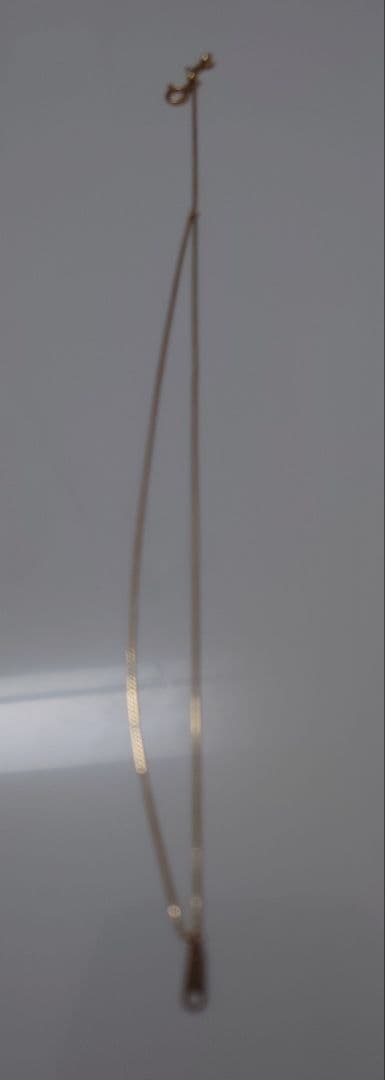 ☆agete K10ゴールド 2連チェーンアンクレット☆