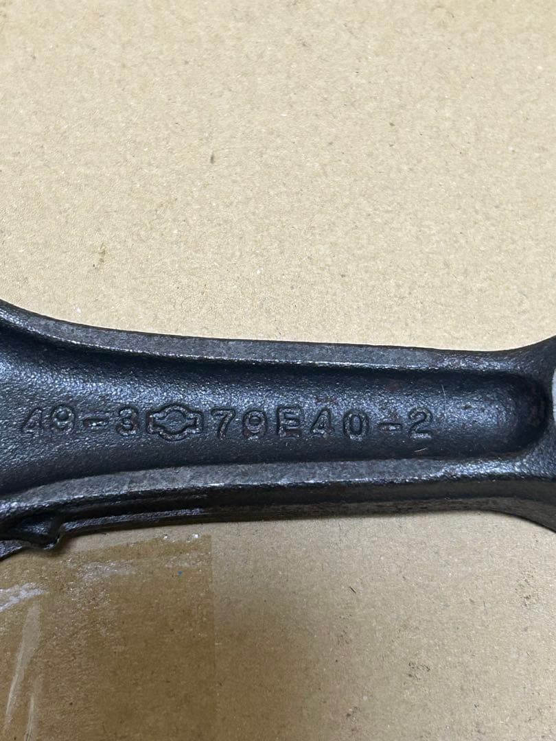 シルビア　SR20DET ターボ用純正ピストンとコンロッドセット（4個）