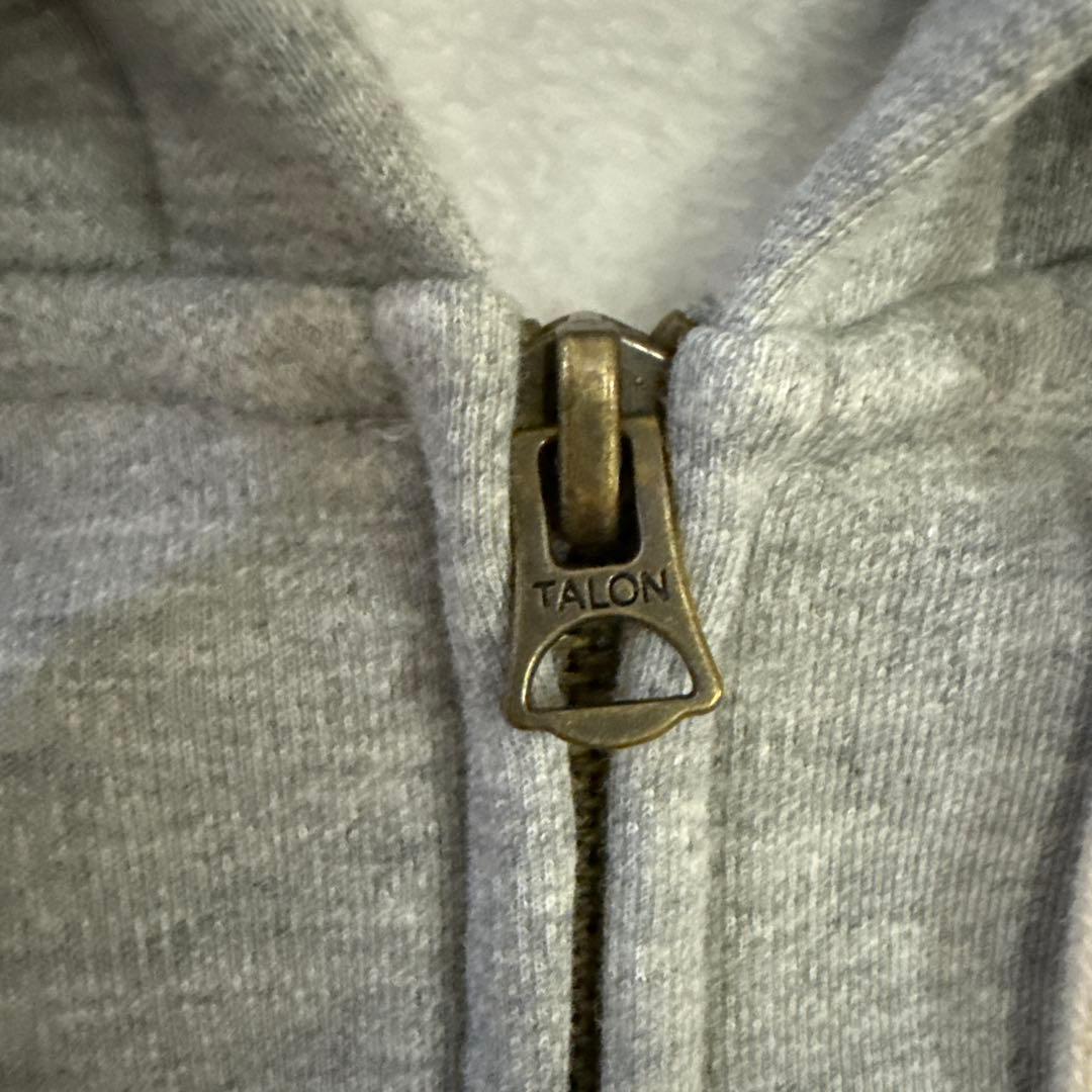 Polo Ralph Lauren グレー フルジップパーカー ビッグポニー S