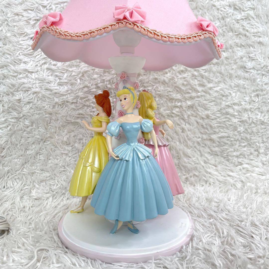 美品✨️ディズニー　ルームライト プリンセス　シンデレラ　美女と野獣　眠れる森の姫