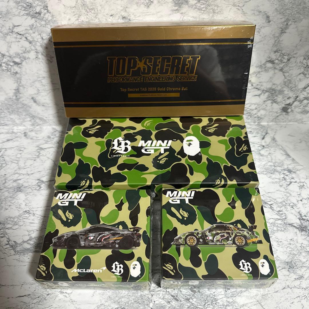 MINIGT LBWK x BAPE + TOP SECRET 9台セット
