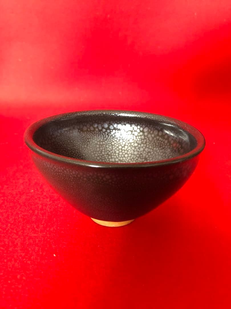 油滴天目茶碗　東山作