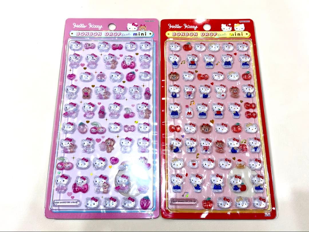 【正規品】サンリオ ボンボンドロップシール ミニ 8種 セット