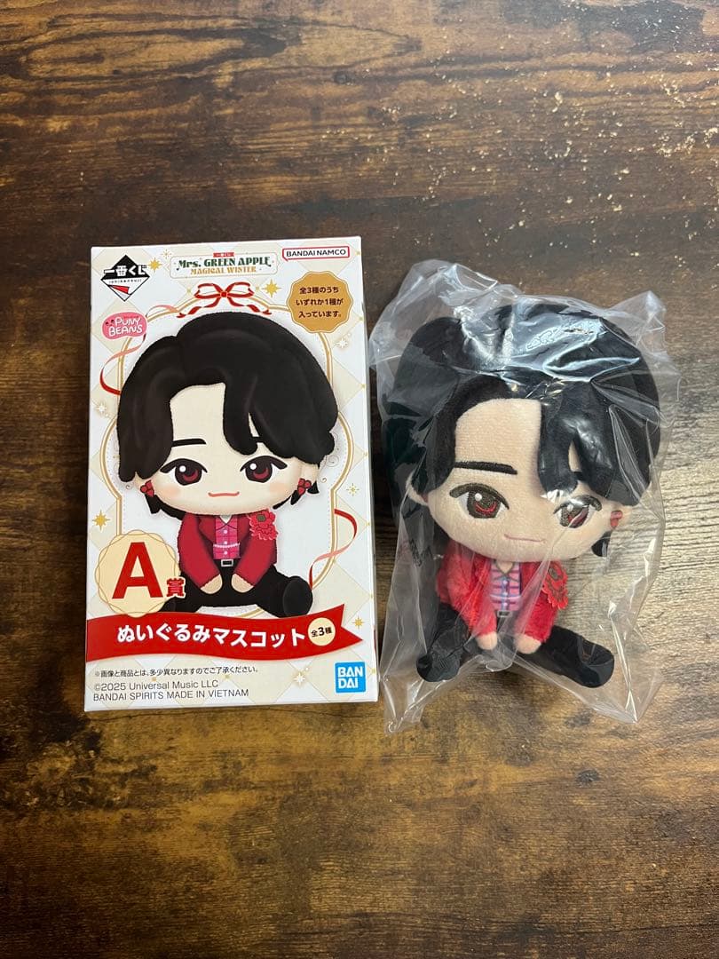 一番くじ Mrs. GREEN APPLE A賞コンプ【おまけ付き７点セット】