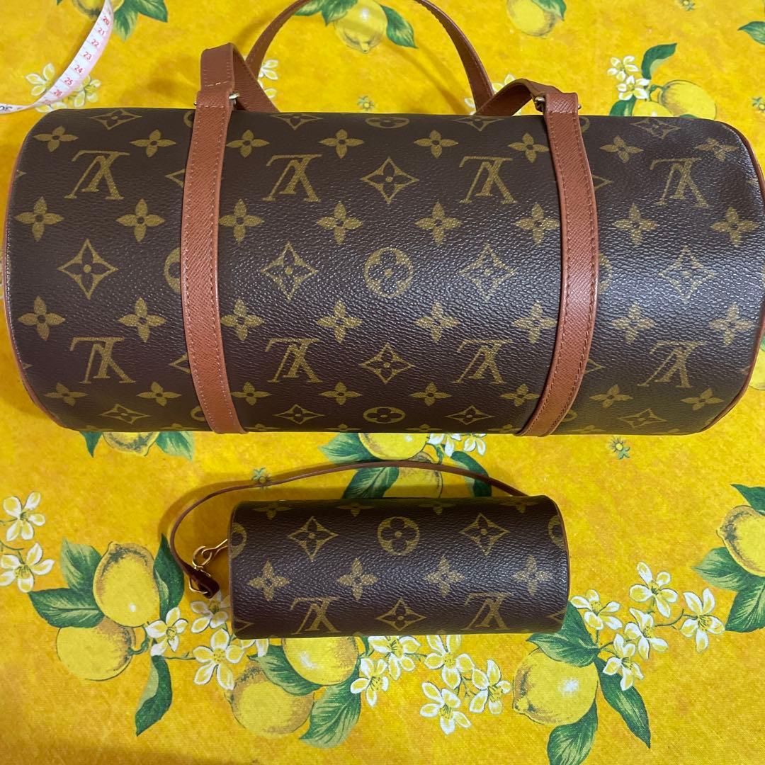 ルイ・ヴィトン ハンドバッグ 大小セット　パピヨン　１回使用
