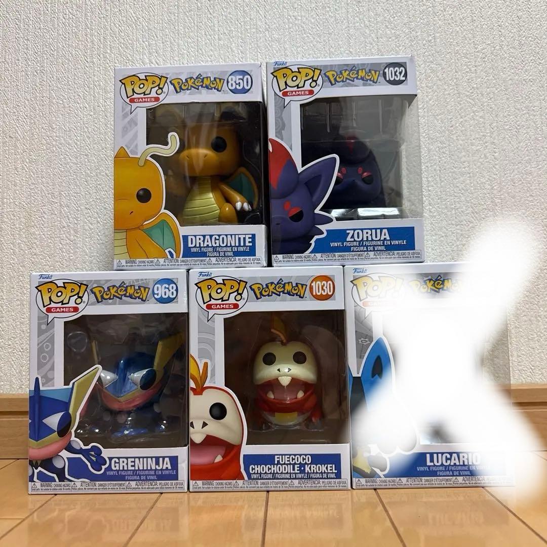 Funko POP! GAMES ポケモン 5点セット