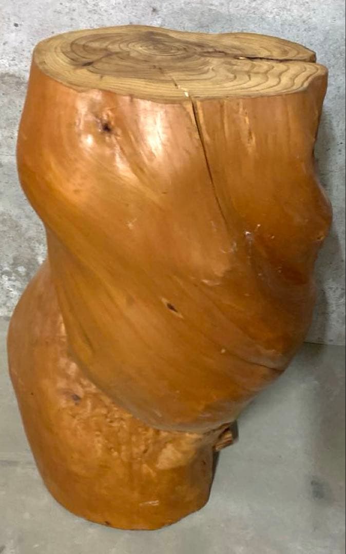 N3299 天然木 切り株 丸太 置物台