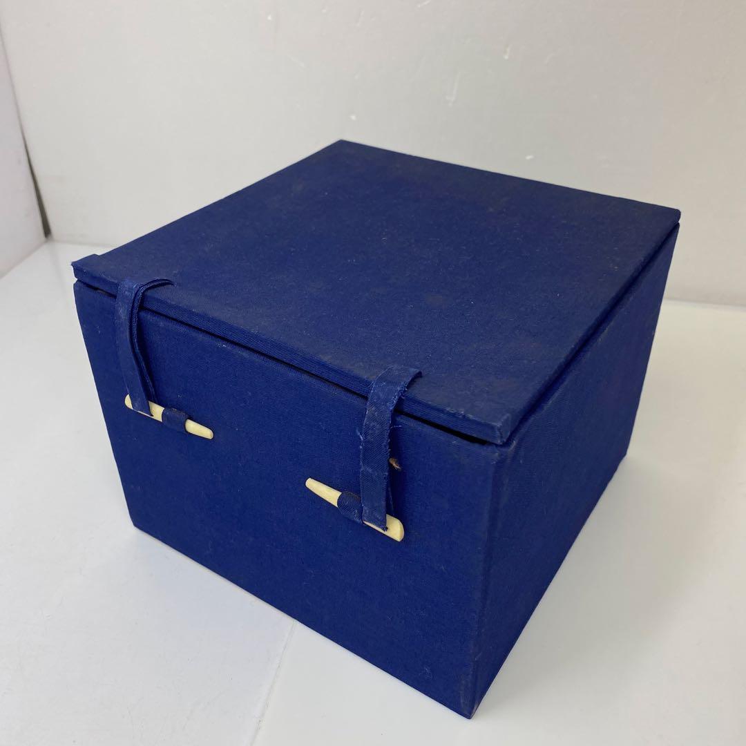 人物　茶碗　幅約12.5㎝　箱付　タニトコ　東さ7-0728①