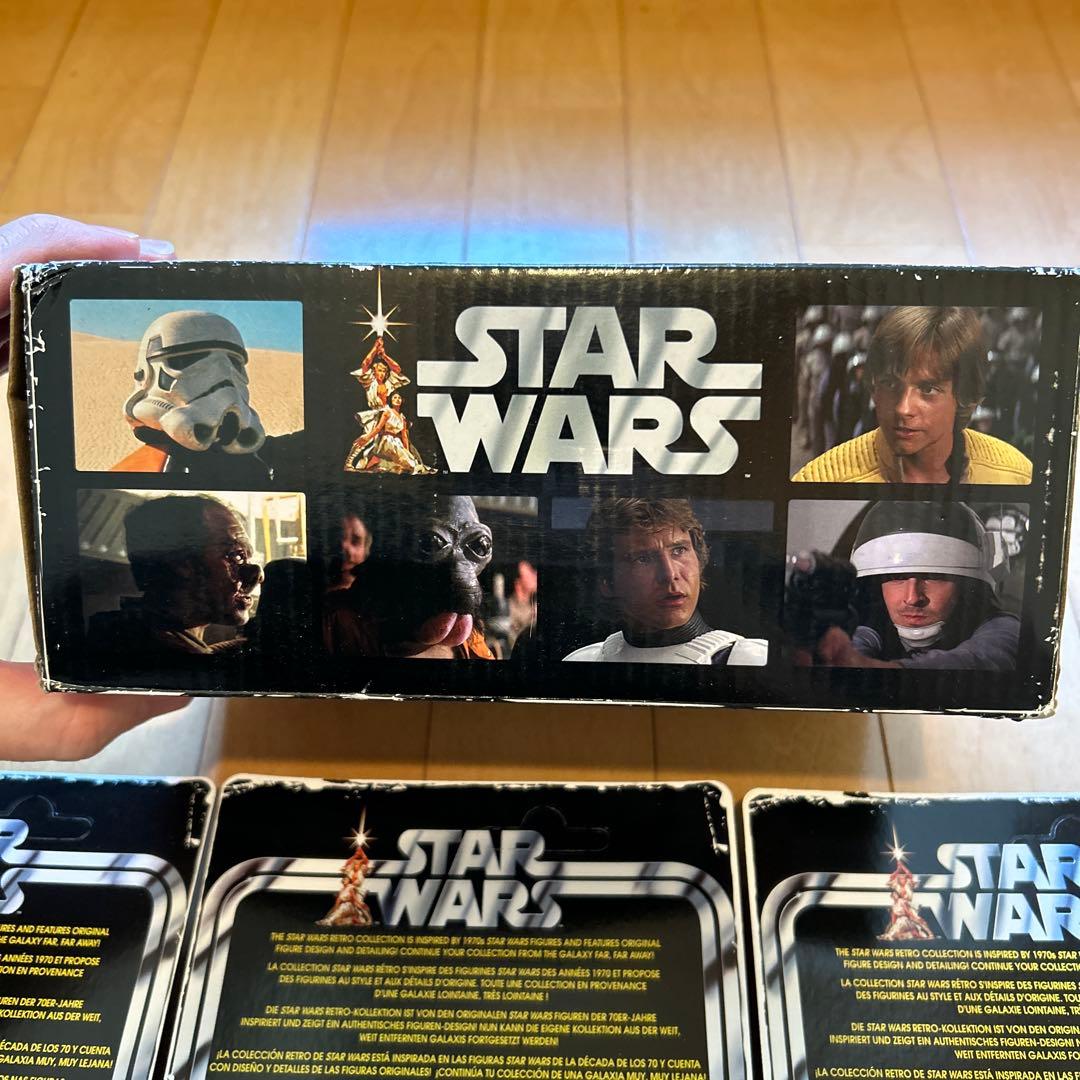 スターウォーズ レトロフィギュア 6体セット　ハンソロストームトルーパー