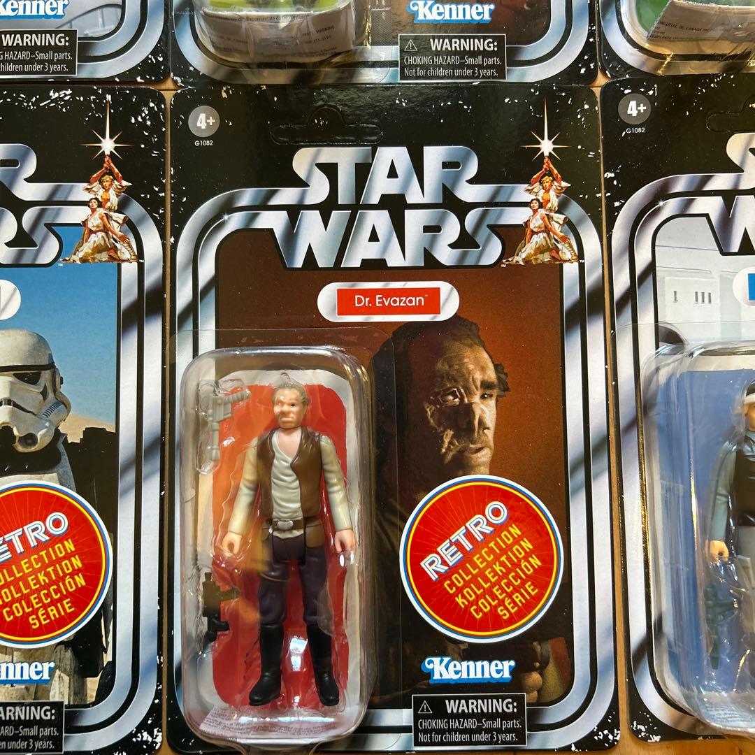 スターウォーズ レトロフィギュア 6体セット　ハンソロストームトルーパー