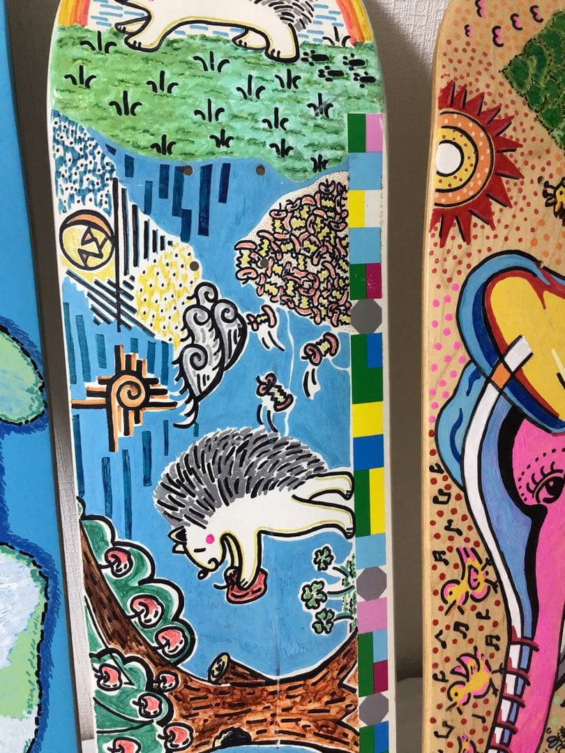 スケートボードデッキ 3枚