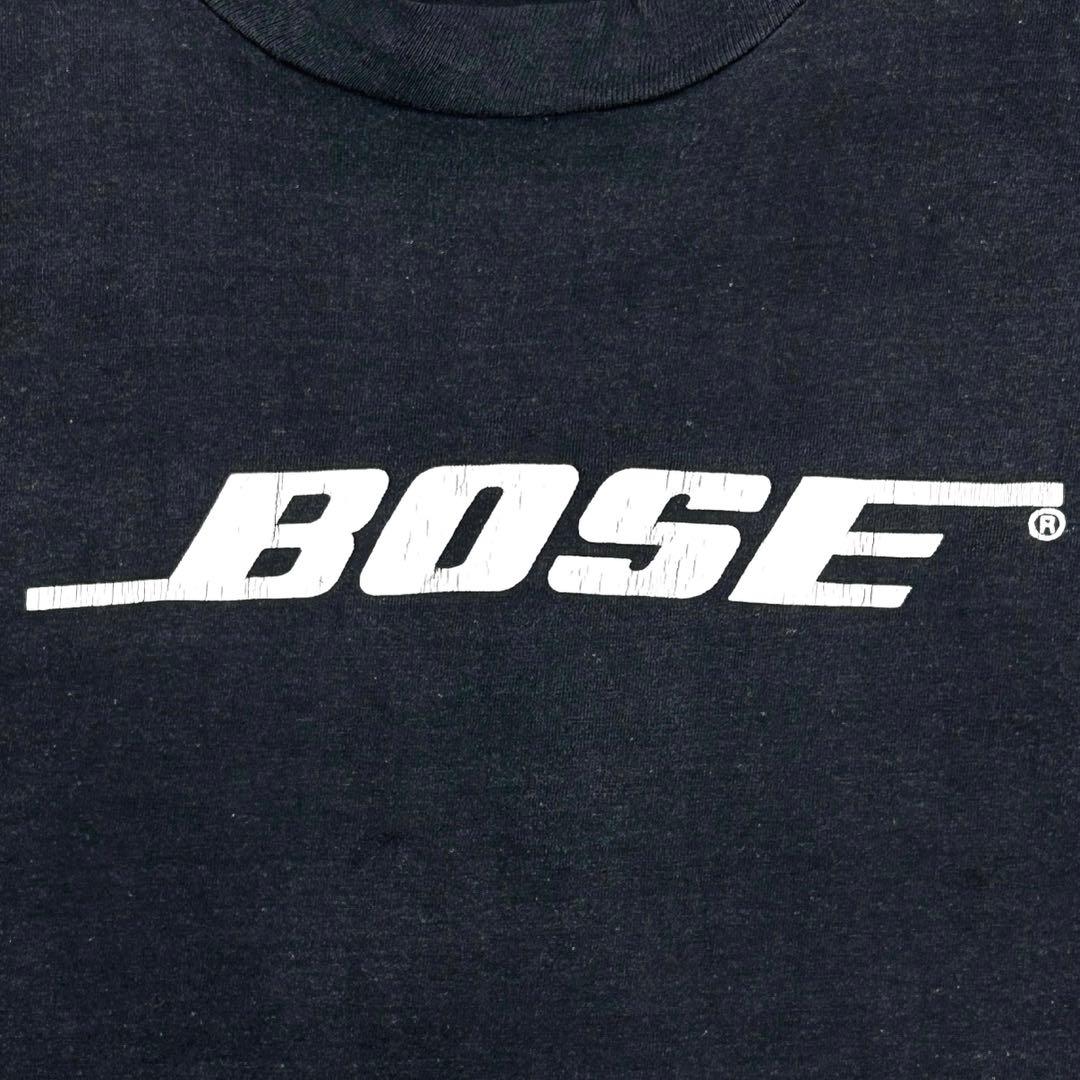 超レア BOSE ボーズ 1980年 ヴィンテージ・Tシャツ スピーカー企業