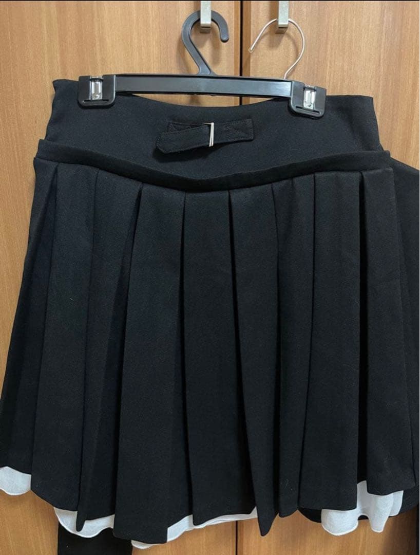 DOUBLE WAISTED PLEATS SKIRT coyseio スカート