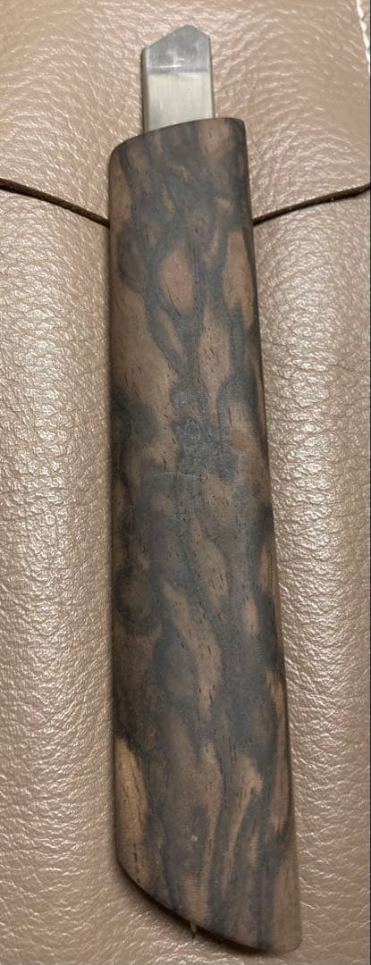 工房楔　黒柿孔雀杢　カッターナイフ　カッター　文具