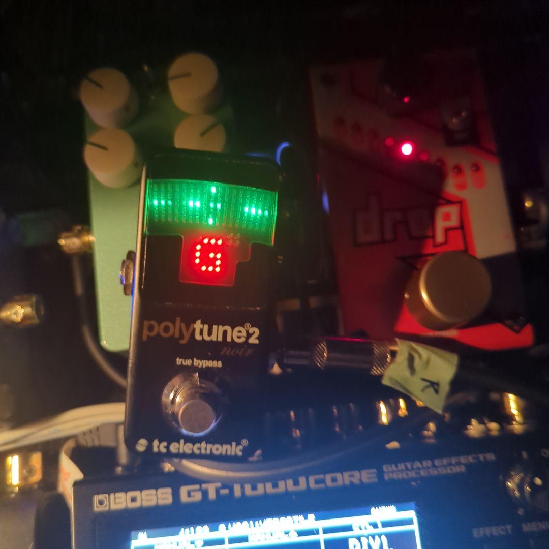 tc electronic polytune 2 noir チューナー本体のみ